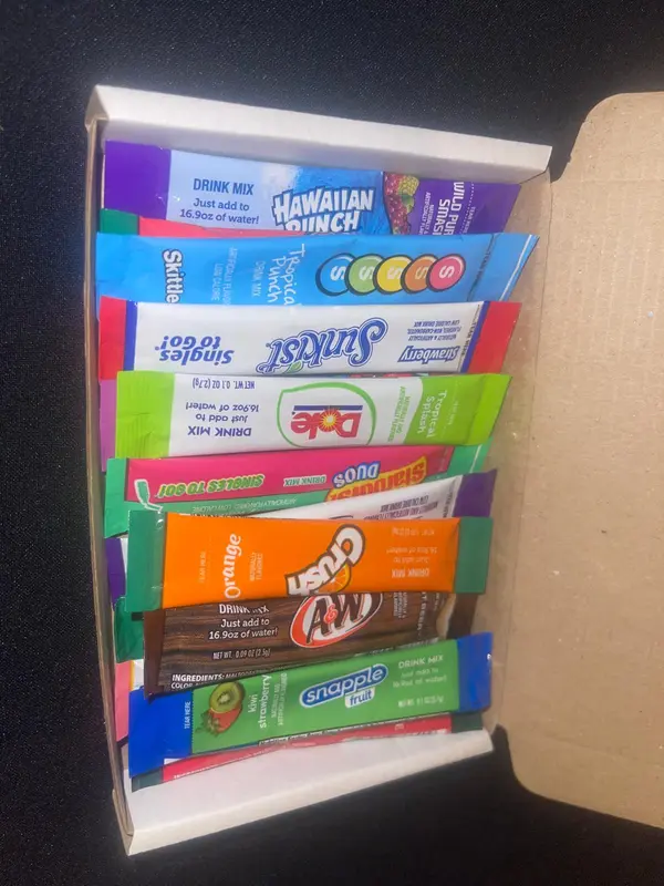 15 American Single to Go - Drink Mix Postal Box - Different Flavours to try 8