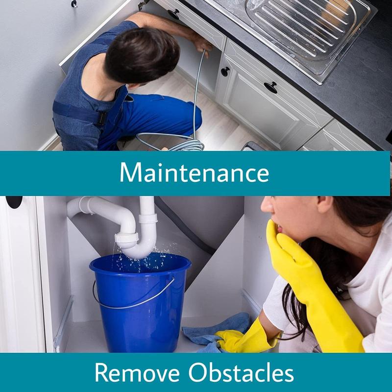 Product Introduction of 3M Heavy Duty Drain Unblocker - Fast Acting Pipe Cleaner, Flexible Sink Snake & Toilet Plunger for Clogged Drains - UK Home Essential 40