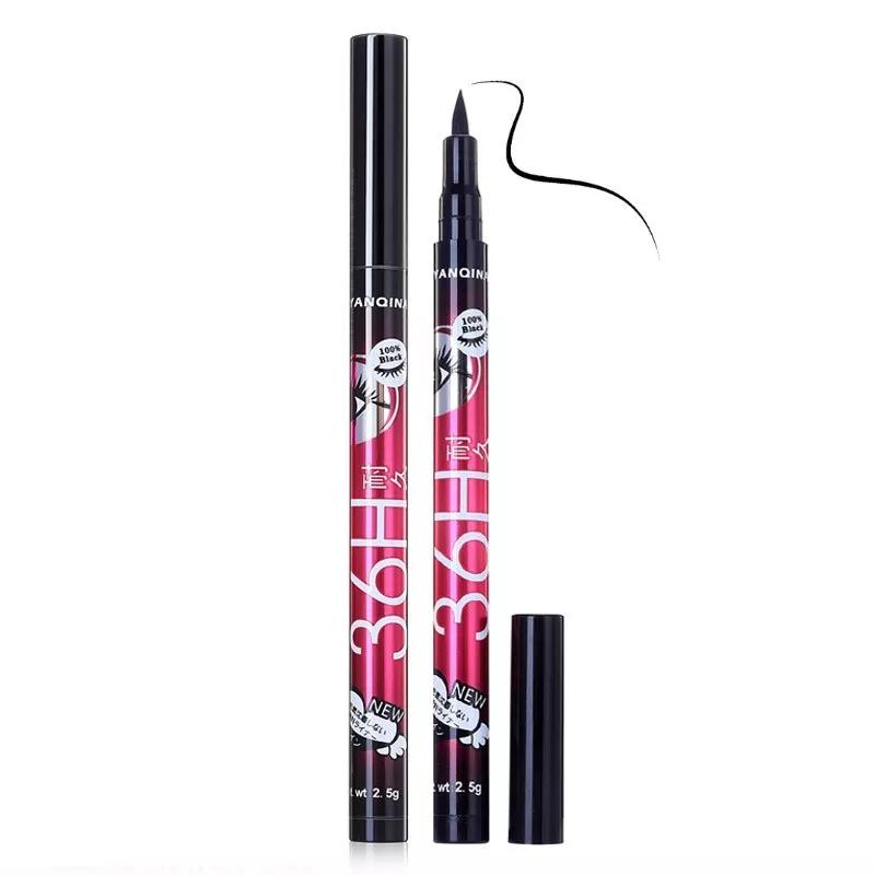 Product Introduction of New Yanqina Black 36H Waterproof Pen Precision Liquid Eyeliner Eye Liner MakeUp 0