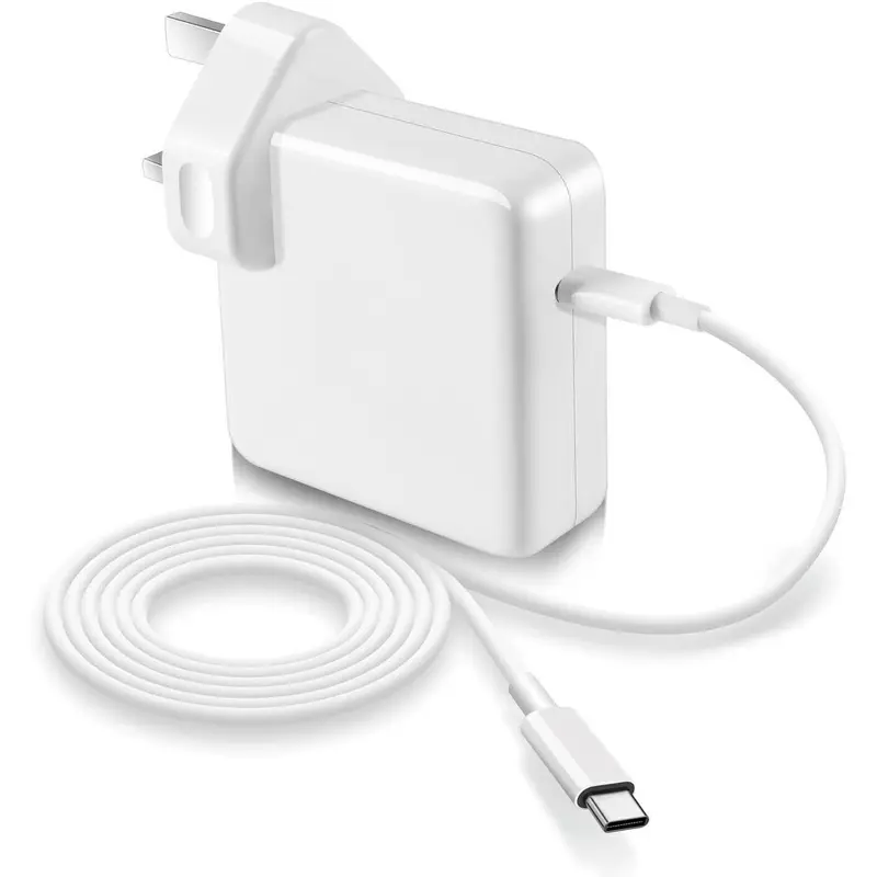 61W USB C Adapter Charger For MacBook Pro 13" 2016-2019 A1708 A1706 A1989 A2159 6