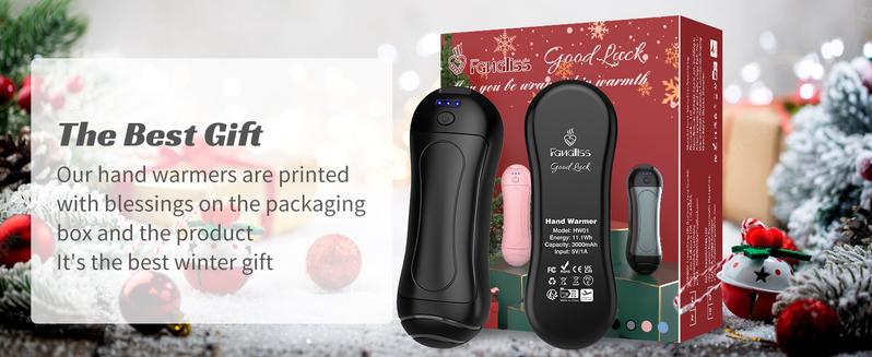 FANDLISS Hand Warmers Rechargeable 6000mAh, 2025 New Hand Warmers Reusable 2-Pack, Portable Pocket Hand Warmer 3 Heating Modes USB Electric Split Rechargeable Hand Warmer for Outdoor Sports,Camping,Christmas FANDLISS Hand Warmers Rechargeable 6000mAh, 2025 New Hand Warmers Reusable 2-Pack, Portable Pocket Hand Warmer 3 Heating Modes USB Electric Split Rechargeable Hand Warmer for Outdoor Sports,Camping,Christmas