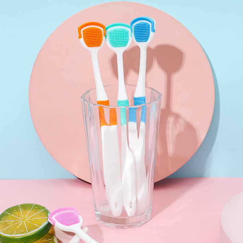 ANIELGARD  1pc Tongue Scraper: An Essential Oral Care Tool for Adults. Effectively Reduces Bad Breath and Keeps Your Tongue Clean. 2