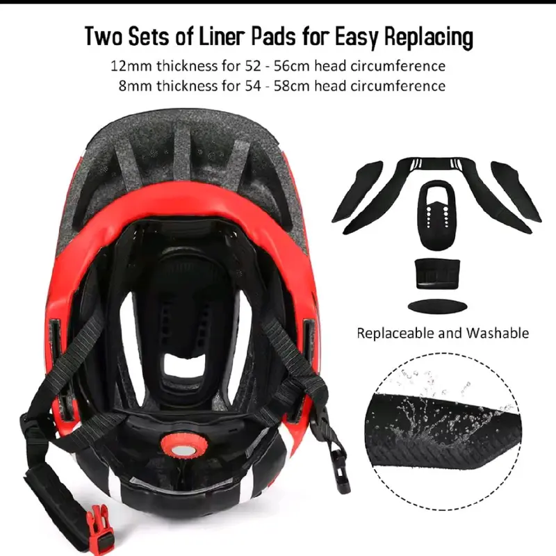 Kids Full Face Helmet for Sports and Safety - Detachable, for Cycle, Skateboarding, and Roller Skating 2