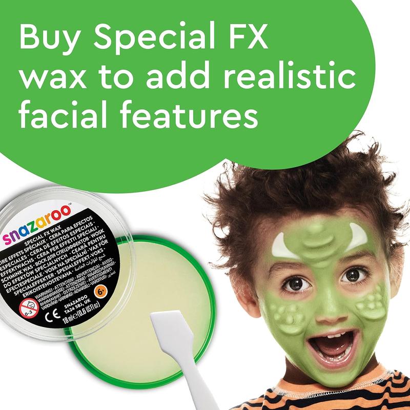Classic White Face and Body Paint for Kids and Adults, Water Based, Non-Toxic, Easily Washable, Makeup for Parties, Ages 3+ bond  seal  glue false  eyelashes lashes  kay monat drag  lashes makeup  remover morgans  lashes Cosmetic 6