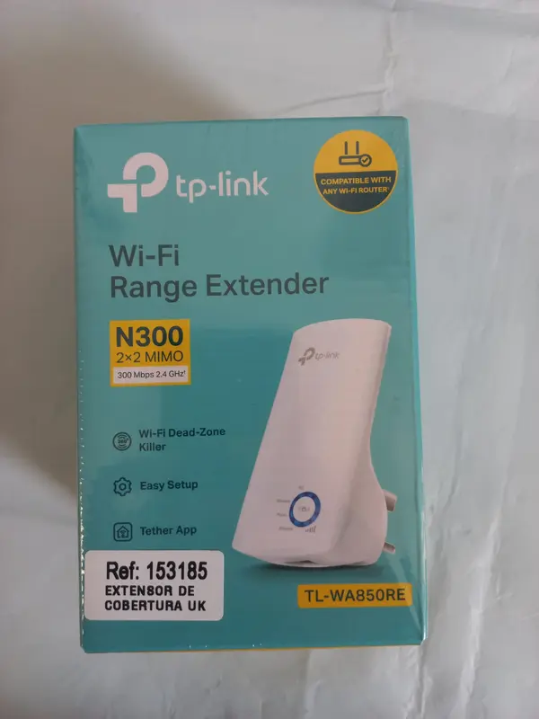TP-Link TL-WA850RE N300 Universal Wifi Range Extender - Broadband/Wi-Fi Extender UK Plug 7