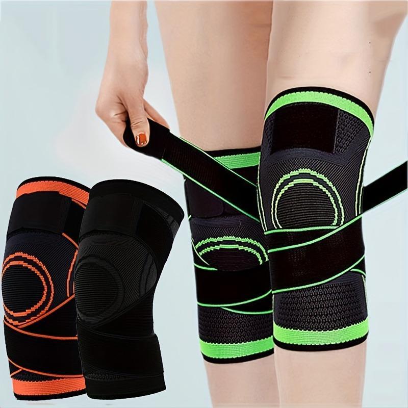 1pc Breathable Compression Knee Brace for Sports, Gym, Hiking, And Joint Support - High Elastic Knee Pad for Fitness 1