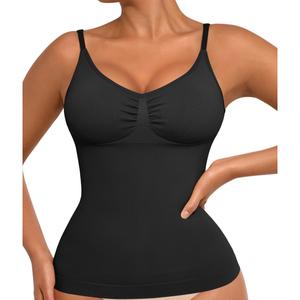 Camisole Tops Womens Shapewear Tank Top Tummy Control Cami Tanks Seamless Womenswear Spaghetti Strap U