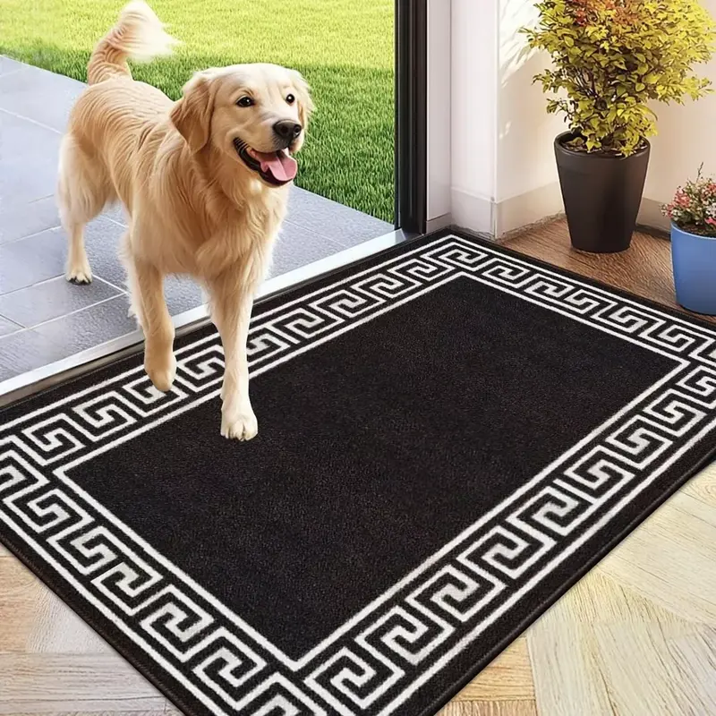 New Greeky Rug Carpet Runners for Hallways Non-Slip Long & Wide Heavy-Duty Plain Super Absorbent Indoor Stair Carpet and Kitchen Anti-slip Floor Mats -Bathroom Rug Bath Mat 3