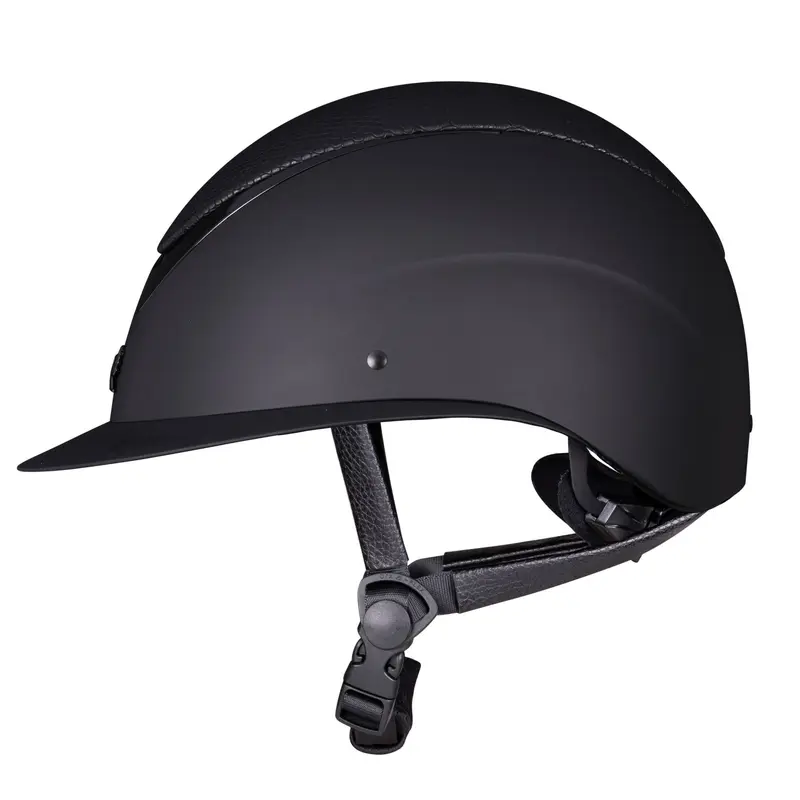 Shires Karben Lorah Wide Peak Riding Hat - Black 3