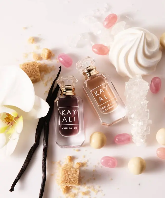 KAYALI Vanilla Mini Duo Set - 28 Eau de Parfum & 42 Eau de Parfum in 5ml Bottles 1