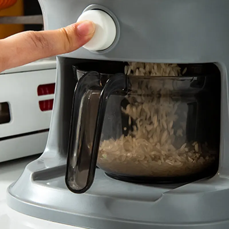 10KG Large Kitchen Rice Dispenser Container Cereal Box Dry Food Grain Storage 5