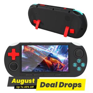 YLW Retro Handheld Game Console, 4.5 Inch IPS Screen Games Machine, Wireless Mini Portable Game Player, Gaming & Consoles for Boy Gift