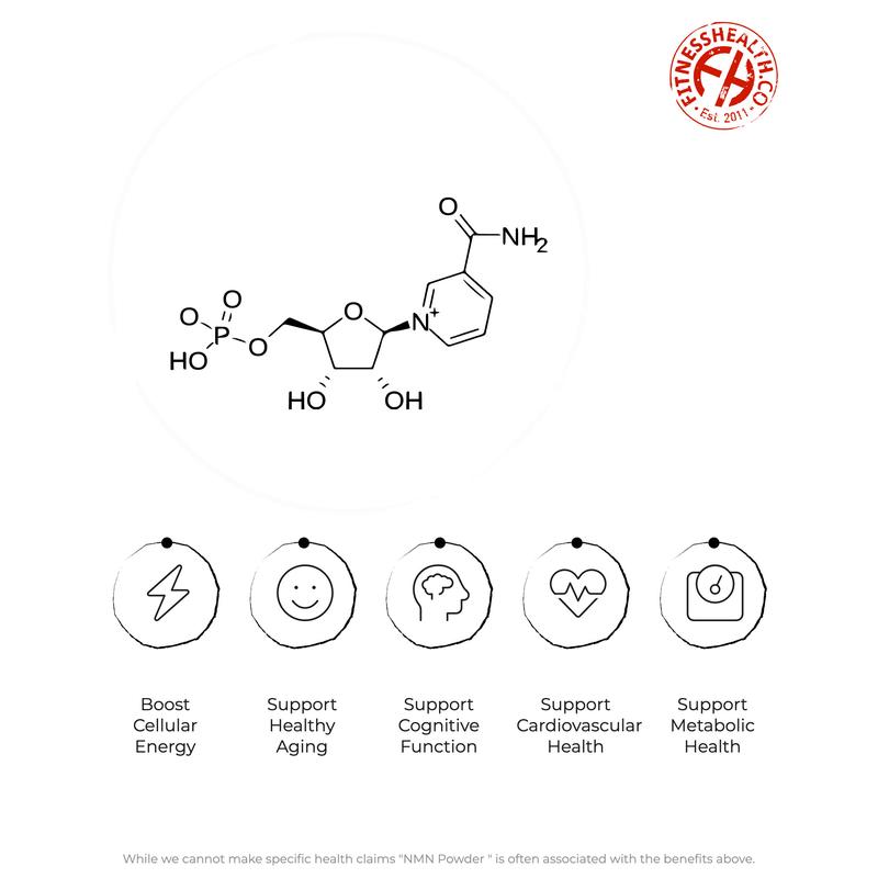 NMN (B-Nicotinamide Mononucleotide) Powder Supplement Optimum Healthcare 3