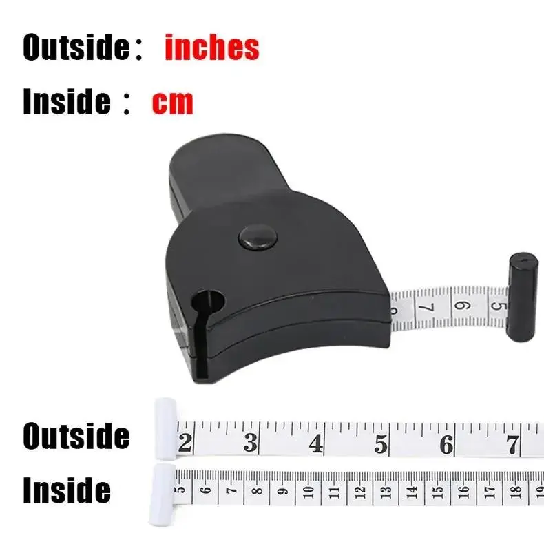 Automatic Portable Body Measuring Tape for Waist, Hip, Arm - Retractable Body Tape Measure for Accurate Measurements 6