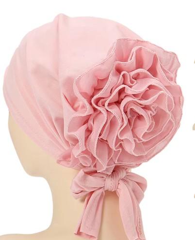 Women's Best Turkish Underscarf Pandana Hijab Cap - 100% Cotton Volume Headband Islamic Bonnet Girls Cotton Black, White, Pink 2