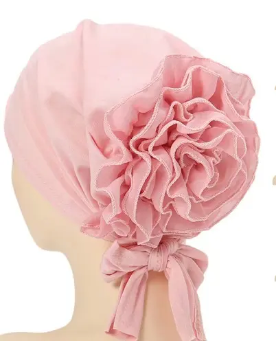Women's Best Turkish Underscarf Pandana Hijab Cap - 100% Cotton Volume Headband Islamic Bonnet Girls Cotton Black, White, Pink 2