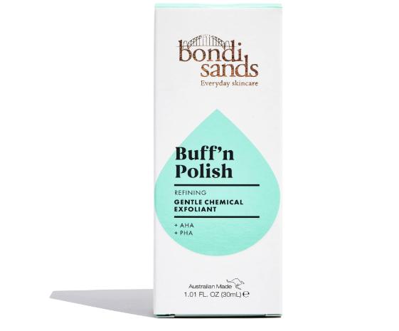 Bondi Sands Buff’ N Polish Gentle Chemical Exfoliant 30ml| Enriched with Cherry Blossom | Suitable for sensitive skin | Vegan + Cruelty Free| 30ml/1.01 Fl Oz 1