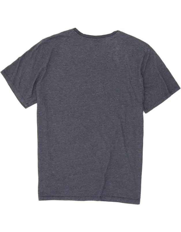 Pre-Owned Vintage NIKE Mens Athletic Cut T-Shirt Top 2XL Navy Blue Cotton 2