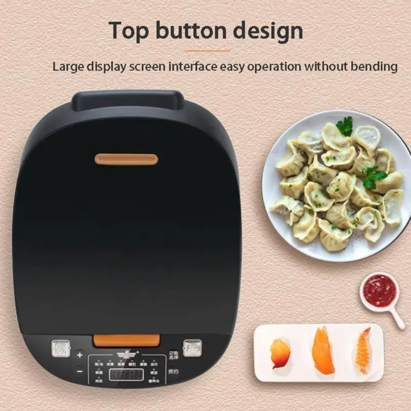 Multi-functional 5L Non-Stick Rice Cooker Appointment Timing Heating High-fire 6
