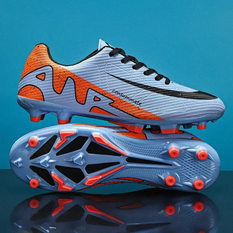 New Men Outdoor Soccer Shoes Long Spikes Football Boots Hot-selling High-quality Indoor Sneakers Outdoor Sports Shoes Match 3