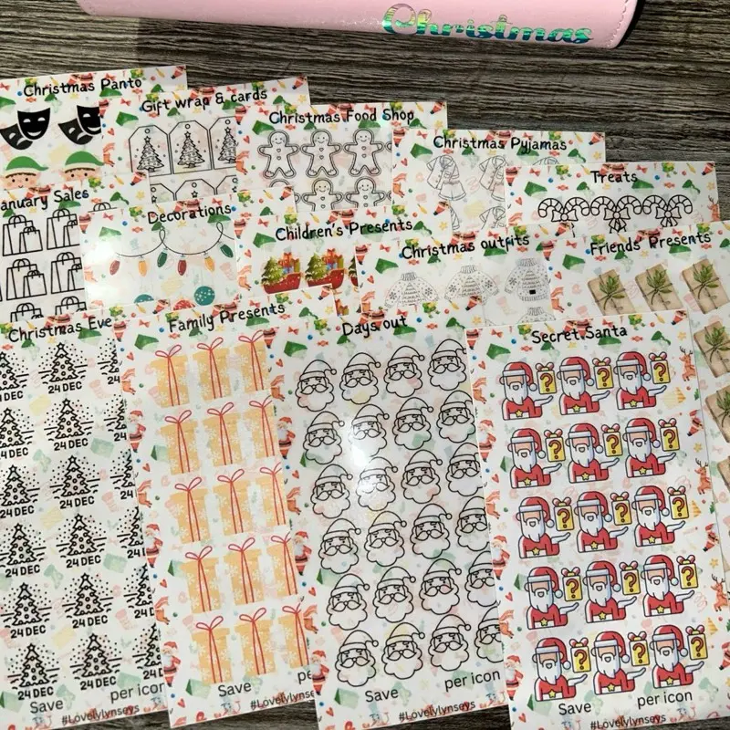 Christmas binder bundle 3