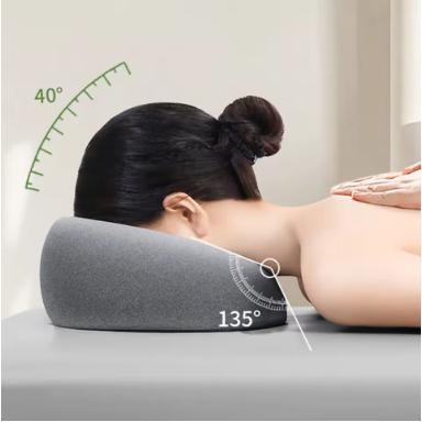 Face Down Pillow Desk Nap Pillow Prone Resting Comfort Memory Foam Ergonomics Home Massage Headrest for Beauty Salon 4