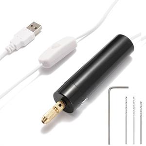Mini Electric Drill, Mini Electric Drill with Accessories, Small Electric Drill, Jewelry Drilling Tool, DIY Craft Project Mini Drill