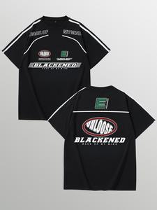 Men's Solid Round Neck Tee, Loose Casual Short Sleeve T-shirt for Summer, Men's Top for Daily Wear, Tropical