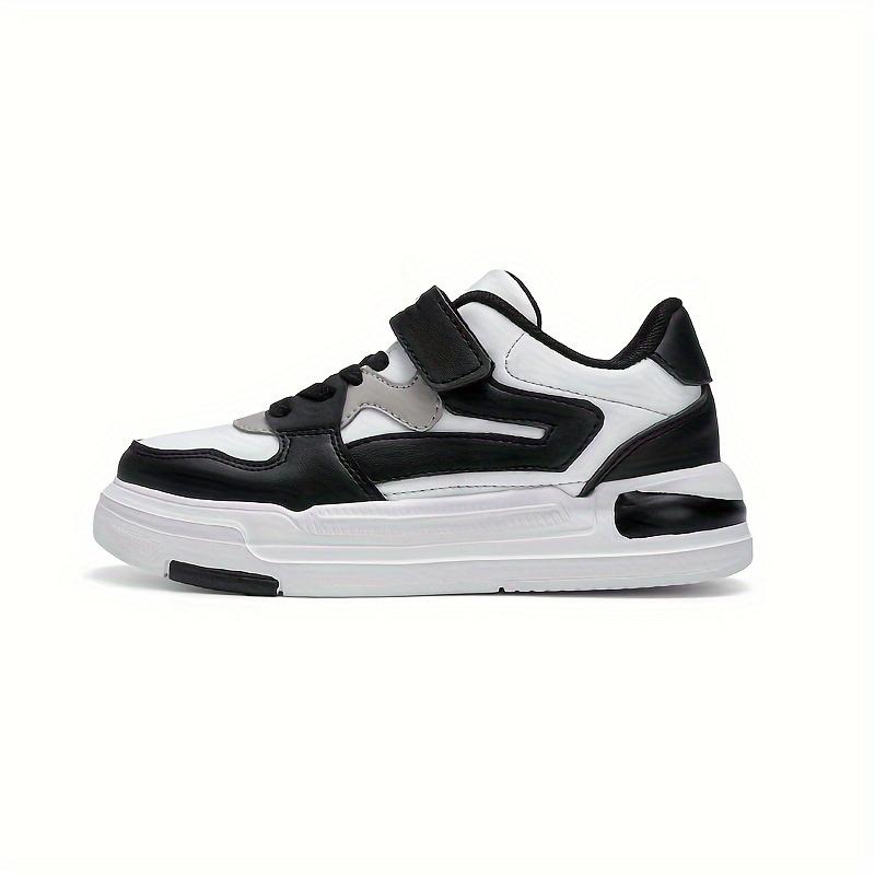 Casual Comfortable Low Top Sneakers For Boys, Wear-resistant Non-slip Skateboard Shoes For All Seasons 4