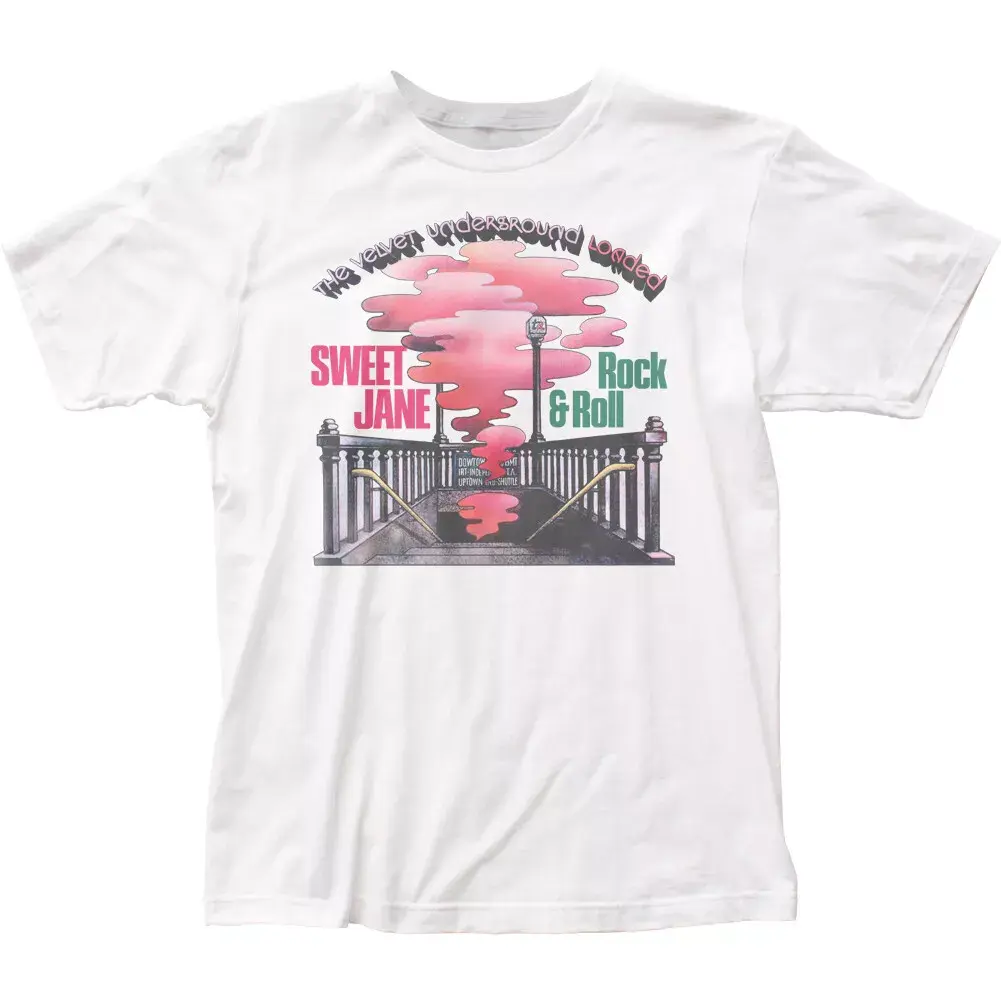 Vintage 90's Velvet Underground Sweet Jane Band Cotton T Shirt Unisex S-5XL, Vintage Band Tee