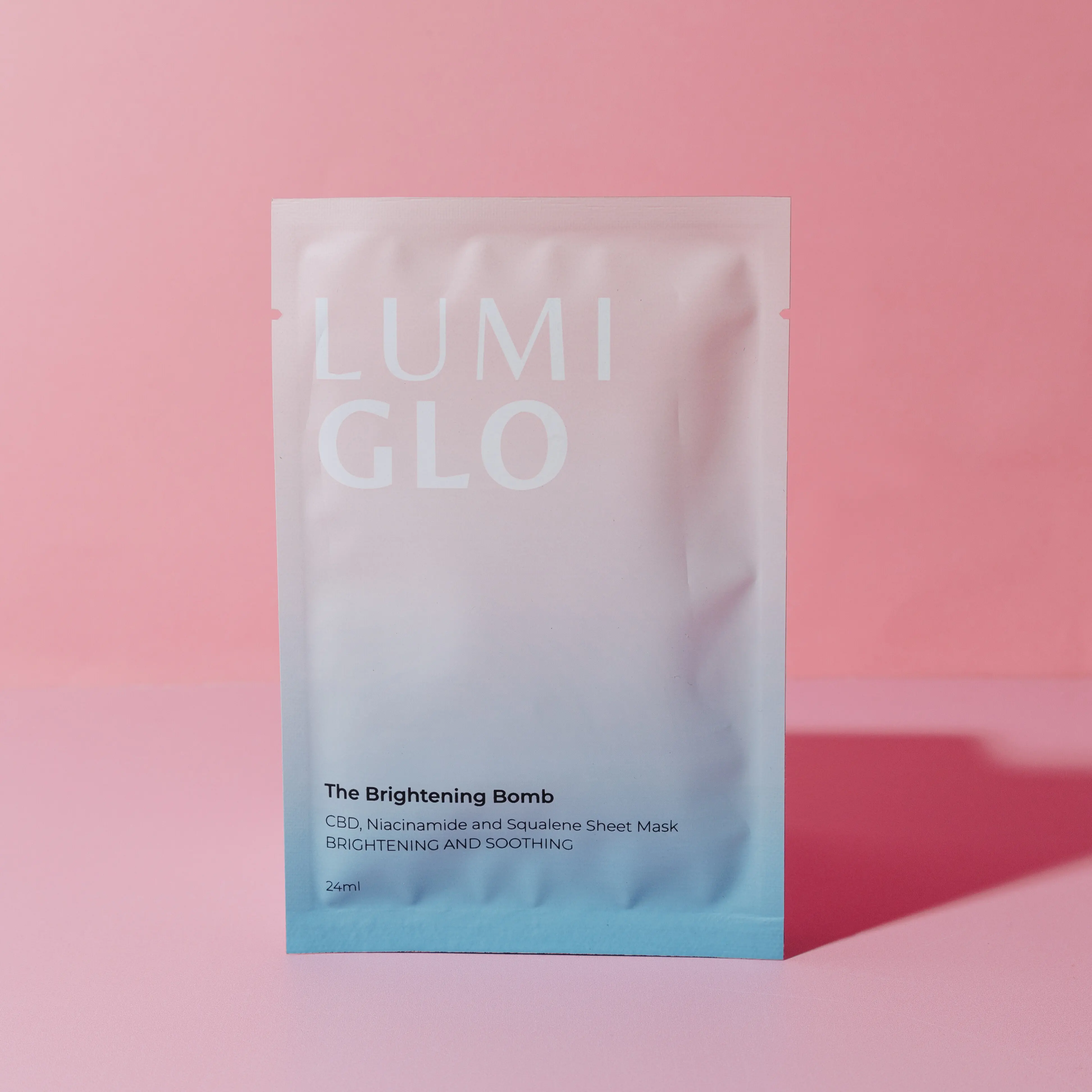 The Brightening Bomb Sheet Mask with Niacinamide and Squalane for Bright and Hydrated Skin - 24ml Skincare Soothing