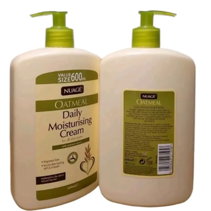 2x Nuage Oatmeal Body Lotion - Moisturizer for Comfort and Hydration - Moisturizing, Hydrating, Cosmetic, Moisture