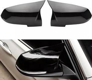 Wing Mirror Cover Cap Glossy Black For BMW F20 F21 F30 F31 F32 F36 X1 E84 F87