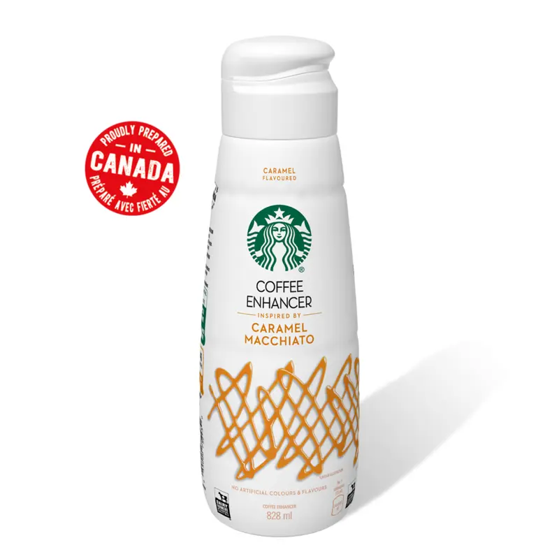 Starbucks Coffee Enhancer - Caramel Macchiato- Cinnamon Dolce Latte- White Chocolate Mocha (828 ml) creamer 1