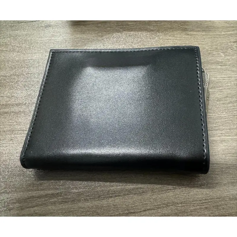 2025 New Women's Leather Wallet NicheSimple Coin Purse Small And Delicate Design Leather Clip Card Holder unisex 4