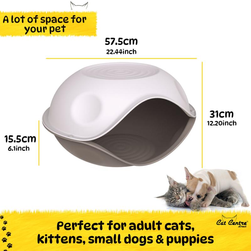 Product Introduction of Cat Dog Bed Windproof Outdoor Plastic Shelter Pet Kitten House Kennel Crate Pod 26