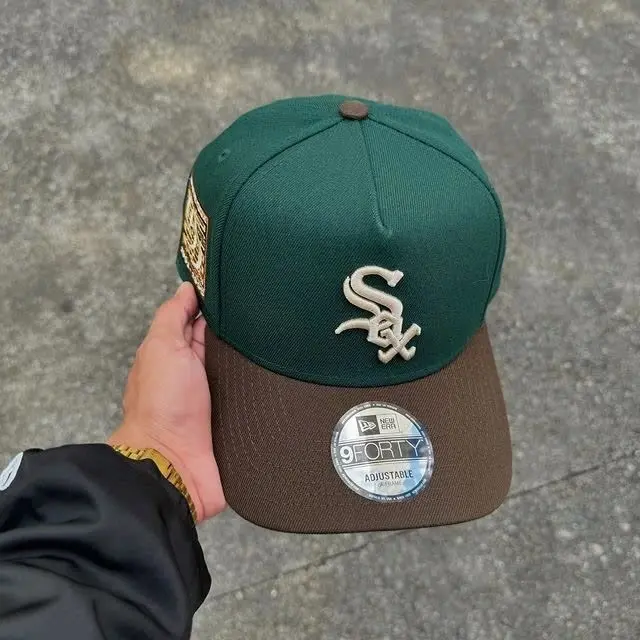 New Era NY Hat – Classic Navy 9FORTY Adjustable Cap, Retro Logo Style 4
