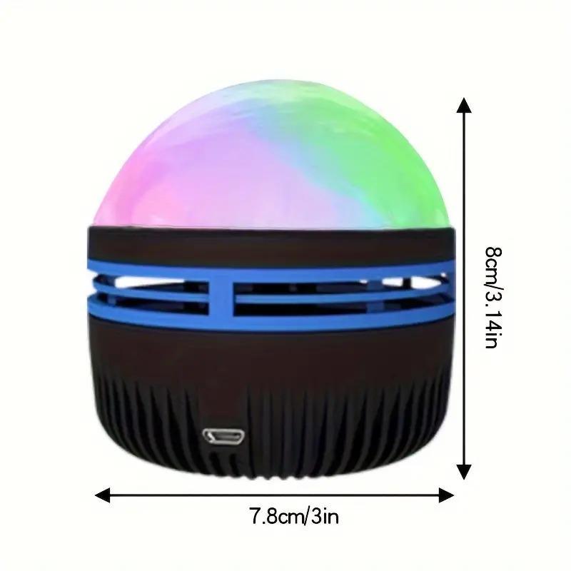 Product Introduction of Star Projector, Galaxy Projector, Ocean Wave Projector, Water Light Projector For Bedroom Night Light Projector, USB Powered LED Sky Projector Lights, Creative Projection Light Home Decor, 7-Colors Patterns & Remote Control, Party Decor Supplies 12