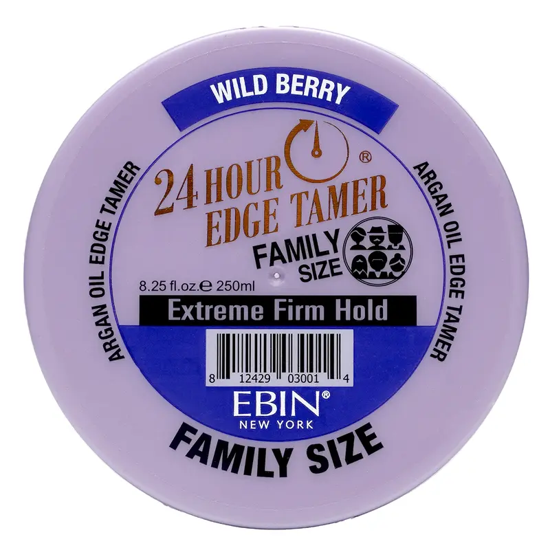 EBIN NewYork 24 Hour Wild Berry Extreme Firm Hold Edge Tamer 15ml, 80ml / 250ml 7