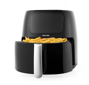 Salter Digital Air Fryer 4.2L Oil-Free Fryer with 30 Minute Timer 8 Preset Functions Touch Screen Non-Stick Basket 1300W