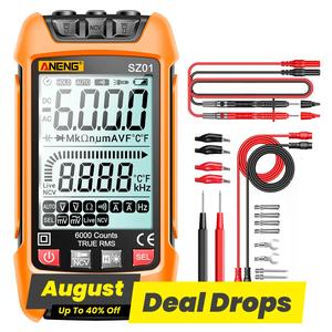 Portable Digital Multimeter, Handheld Smart Digital Multimeter, Multifunctional Electrical Measuring Instruments For Home Use, Men Gifts, Gauges, Tool, Men Gadgets