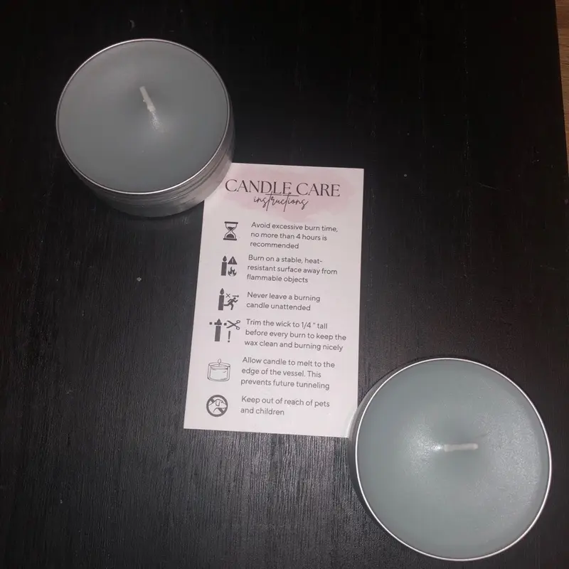 Vanilla Candle tin 4