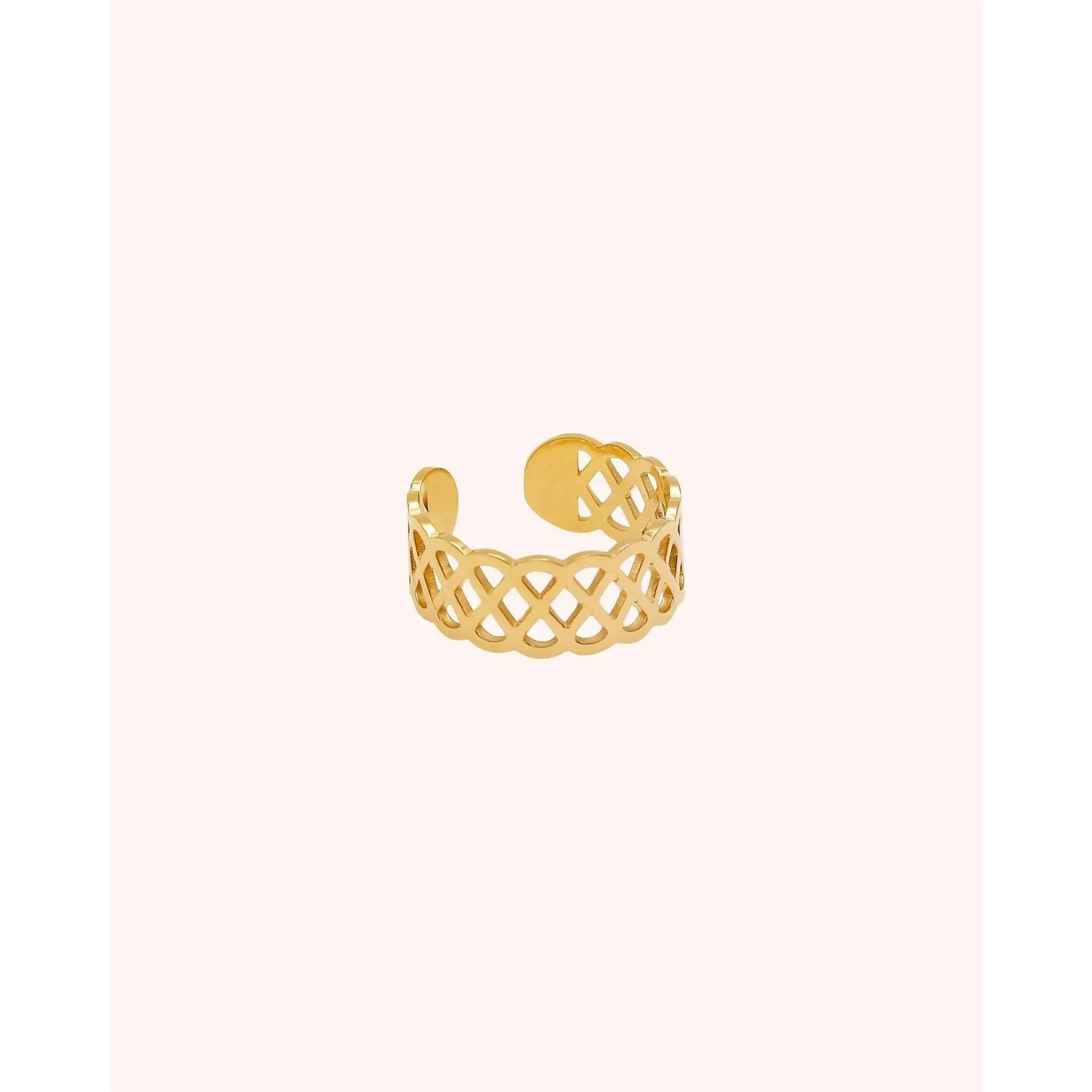 Hollow Eternity Chain Ring