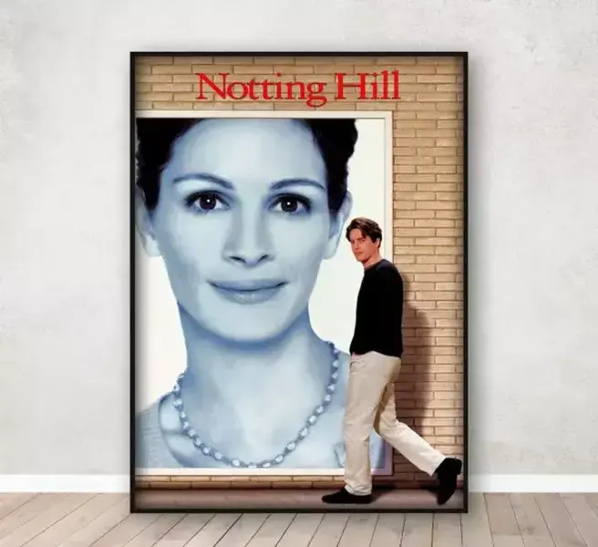 Notting Hill Movie Poster Print Home Decor Wall Art Picture Gift A4 #509 0