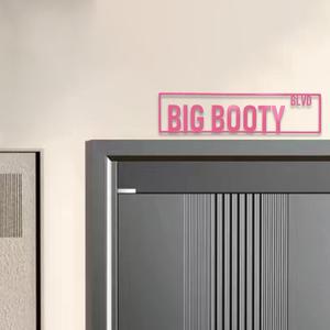 Creative Letter Design Metal Wall Sign, Hollow Out Iron Wall Hanging Plaque, Wall Decor for Home Living Room Bedroom Bathroom