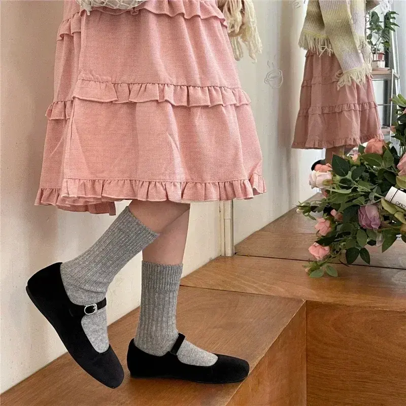 Wool Cashmere Thermal Long Sock for Women Homewear Sleeping Thicken Warm Crew Socks Women Socks Autumn Winter Calcetines Mujer Womenswear Comfort Bridal Basic 5