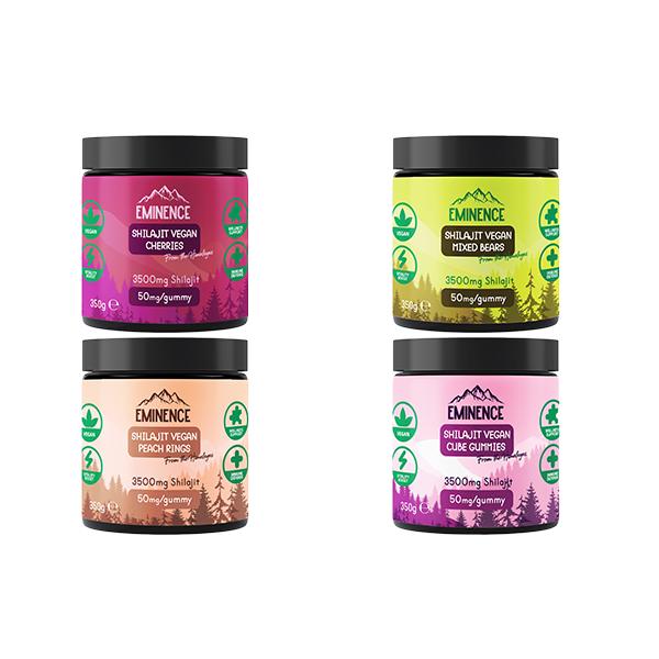 Eminence 3500mg Shilajit Vegan Gummies 350g 4