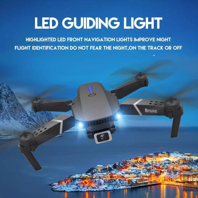 2025 New RC Drone With 4K HD Dual Camera WiFi FPV Foldable Quadcopter 1