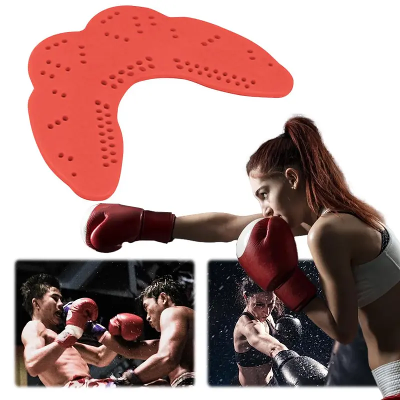 Sport Mouth Guard for Boxing, Basketball, Rugby - Teeth Protector with Jaw Impact Protection 2