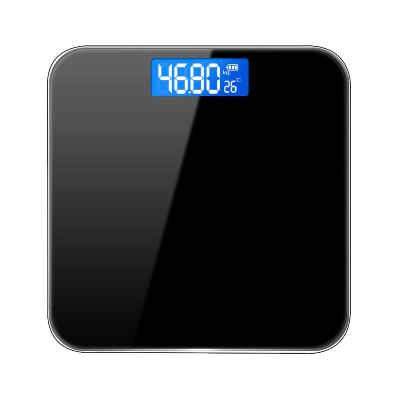 Digital Bathroom Scales 180KG – High Precision Electronic Body Weight Scale with Large LCD Backlit Display, Step-On Technology & Non-Slip Surface – UK Home Health & Fitness Tracking 1